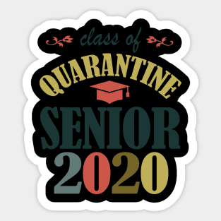 class of 2020 quarantine Sticker